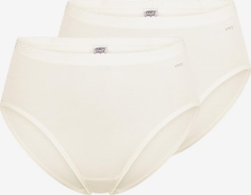 Mey Slip 'Lights' in Weiß: Vorderseite