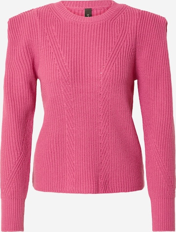 Y.A.S Sweater in Pink: front