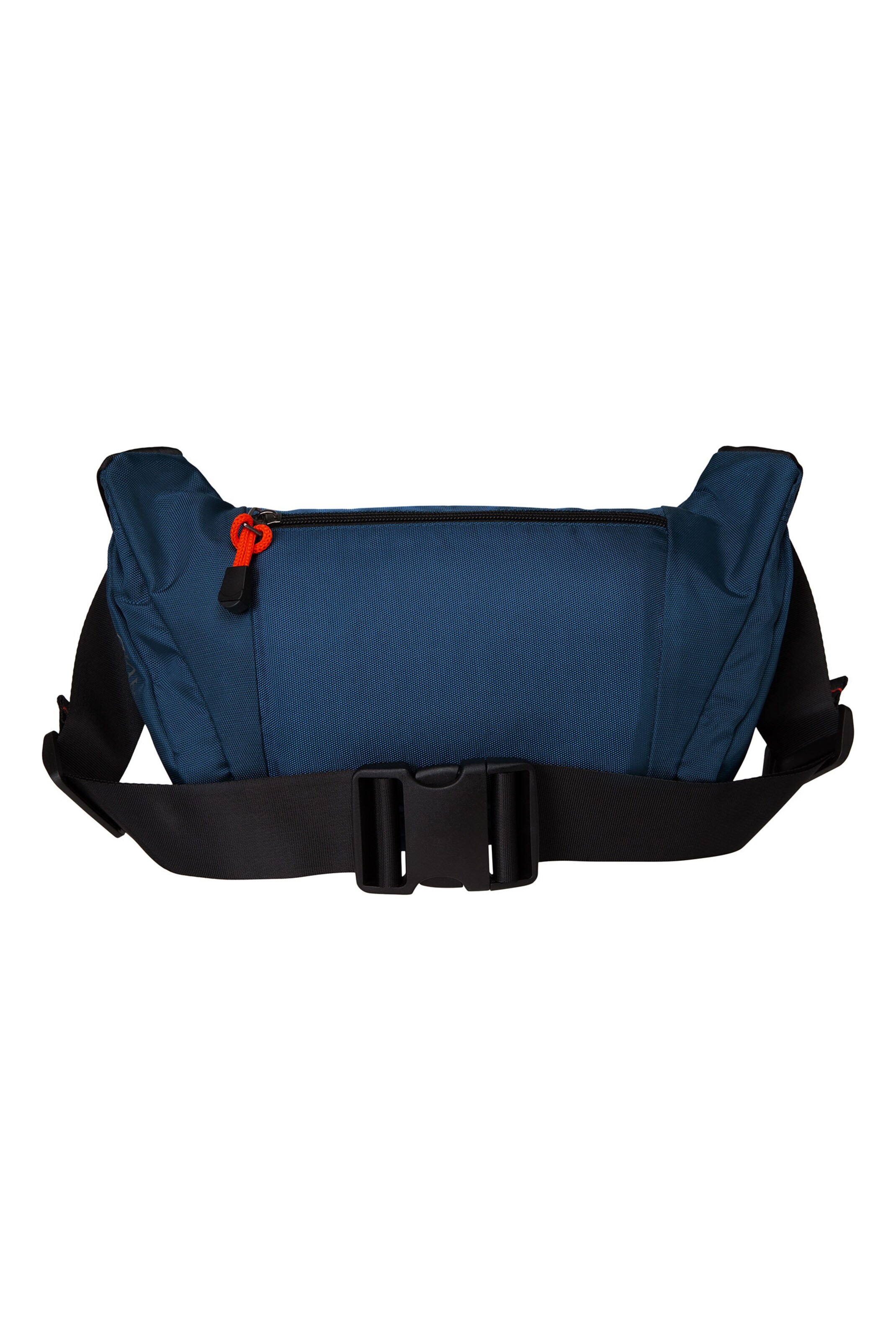 CAMP DAVID Crossbody Bag mit Label Prints in Blau