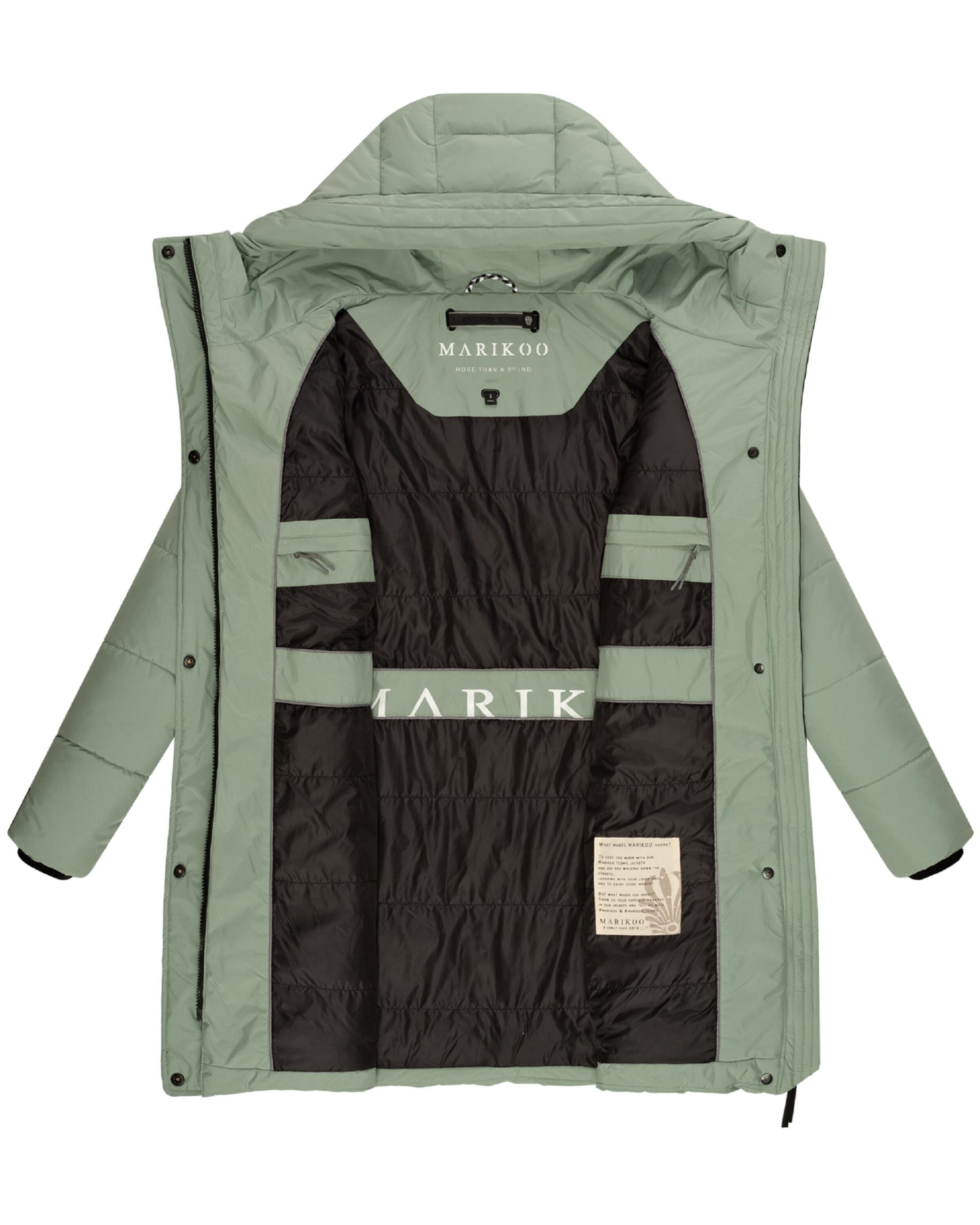 MARIKOO Mantel 'Karumikoo XVI' in Grün