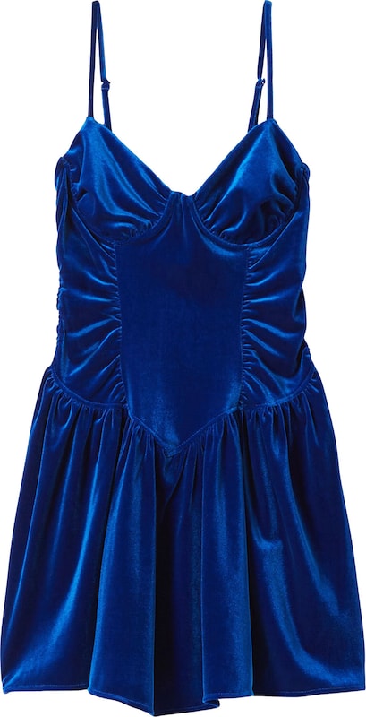 Bershka Kleid in Blau IV5923