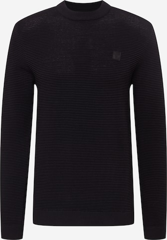 !Solid Pullover 'Valencia' in Schwarz: predná strana