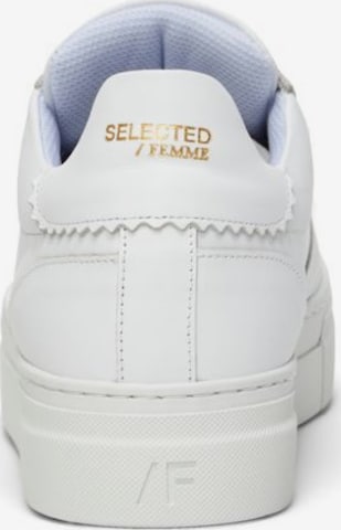 SELECTED FEMME Sneaker low i hvid