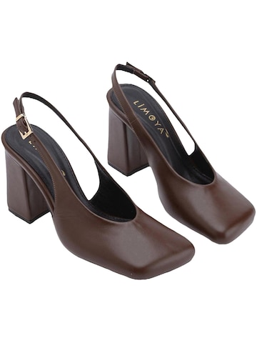 Limoya - Zapatos destalonado 'Lianna' en marrón