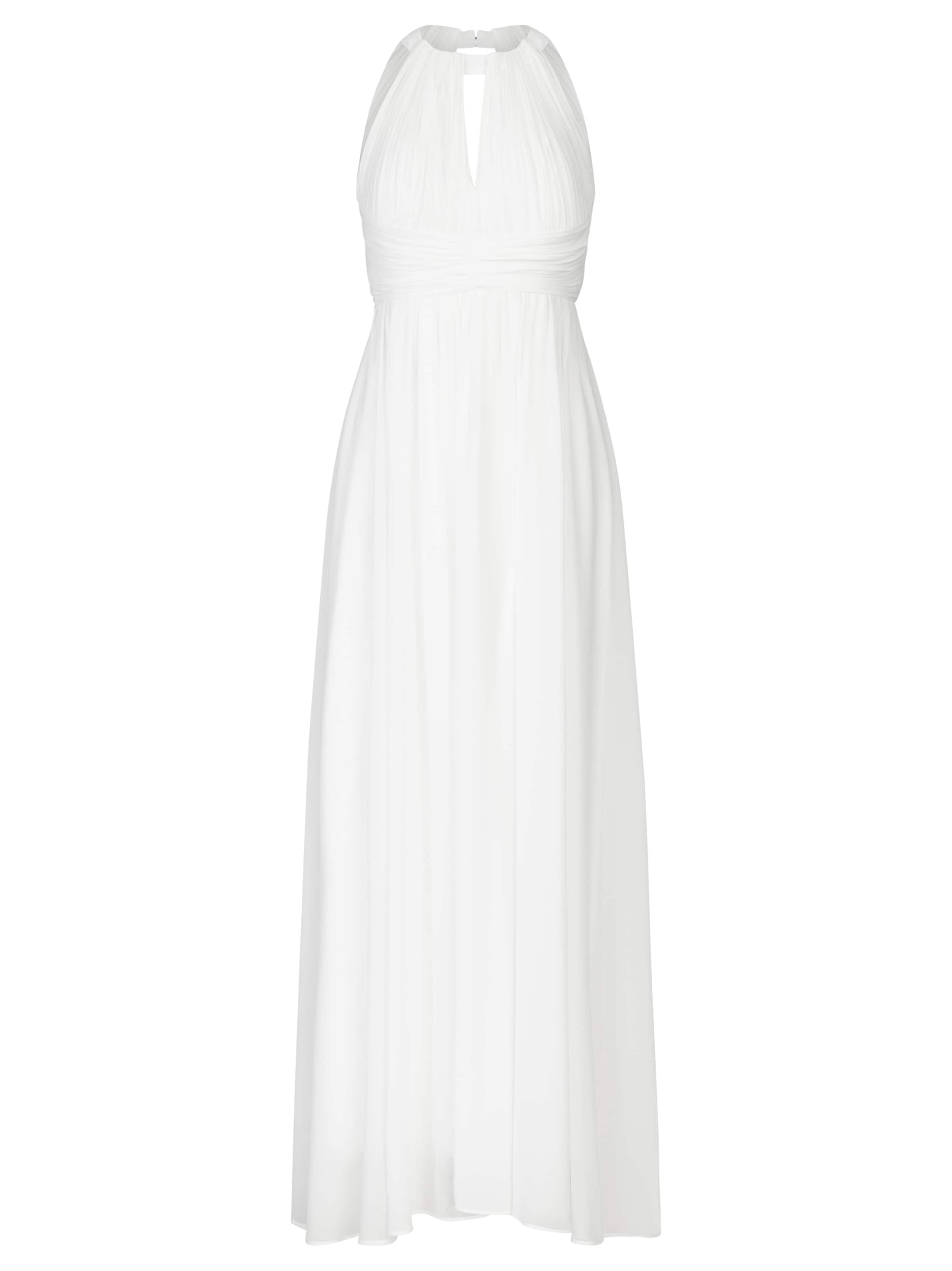 Robe de soirée Kraimod en blanc : devant