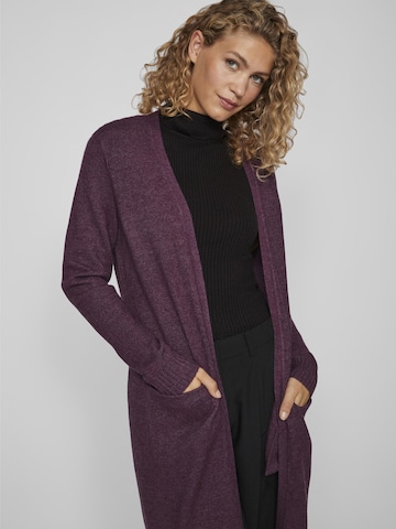 VILA Gebreid vest in Lila