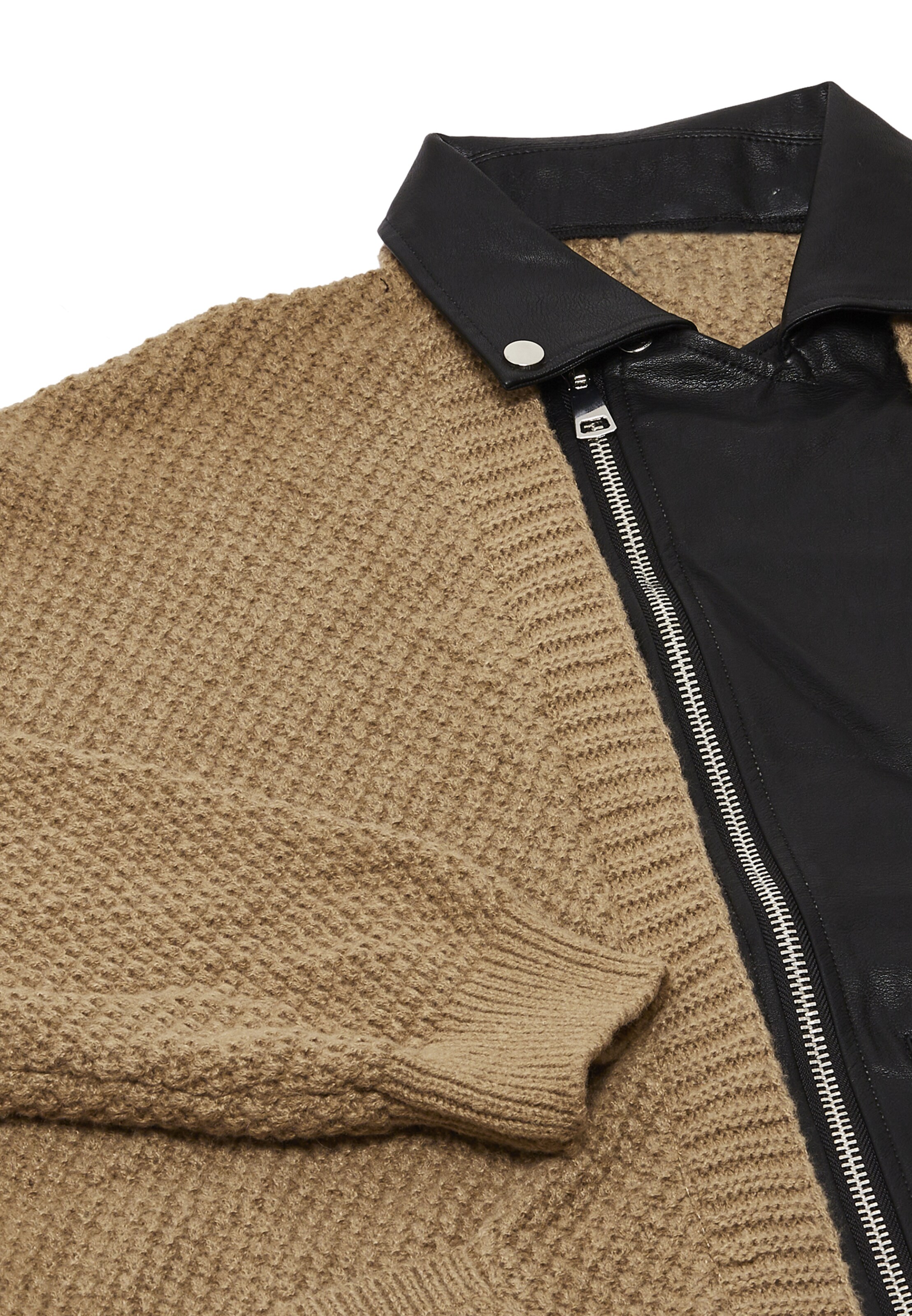 NAEMI Strickjacke in Braun