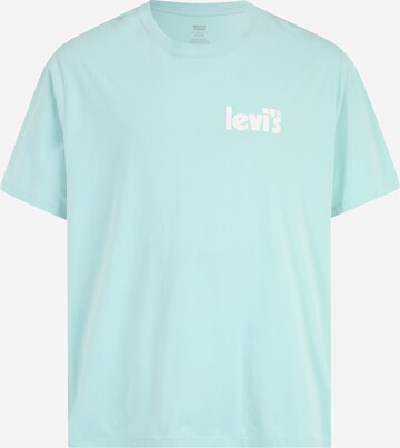 Levi's® Big & Tall Shirt 'Relaxed Fit Tee' in Blue: front