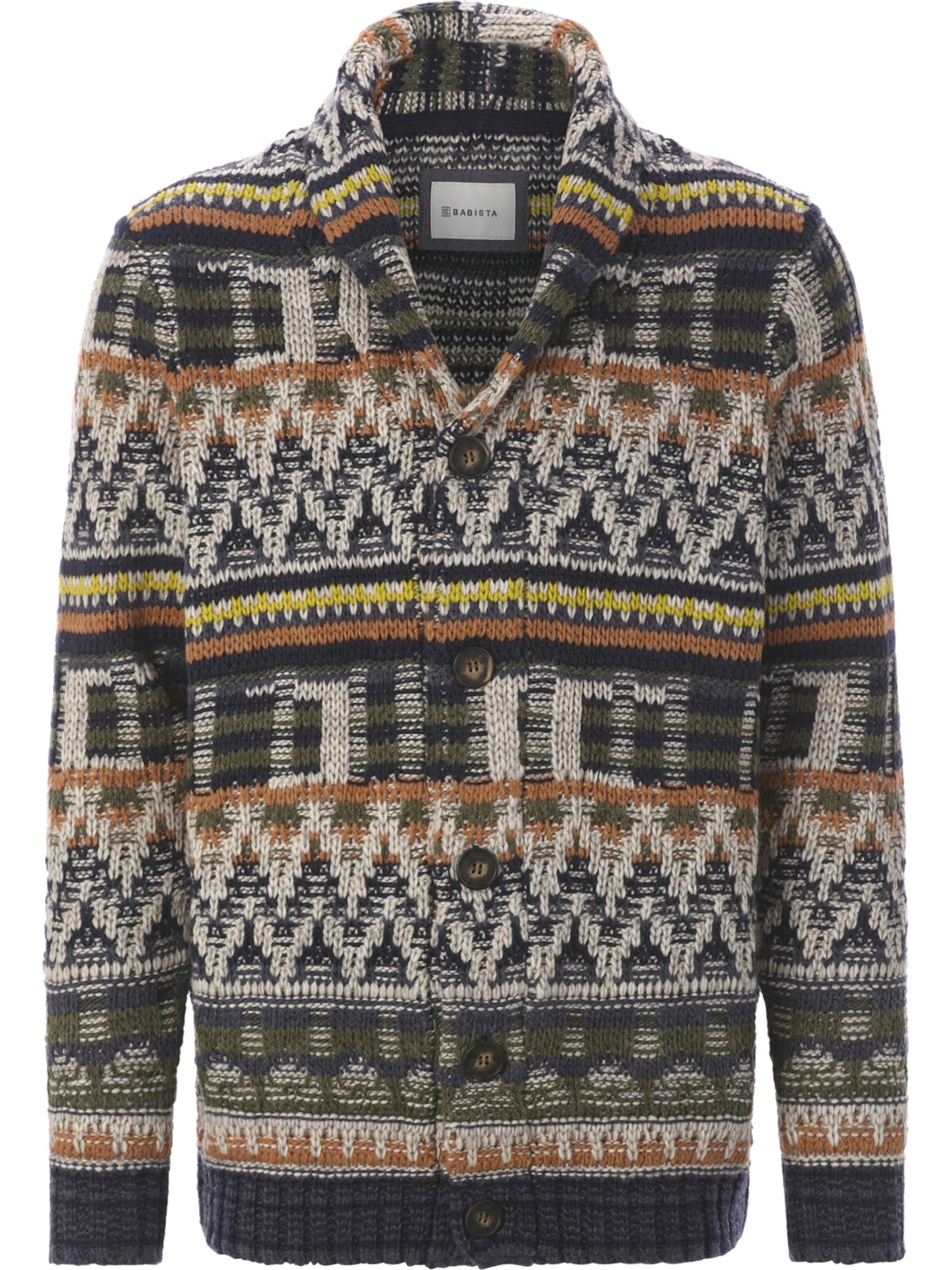 BABISTA Strickjacke ' Amalero ' in Beige: Vorderseite