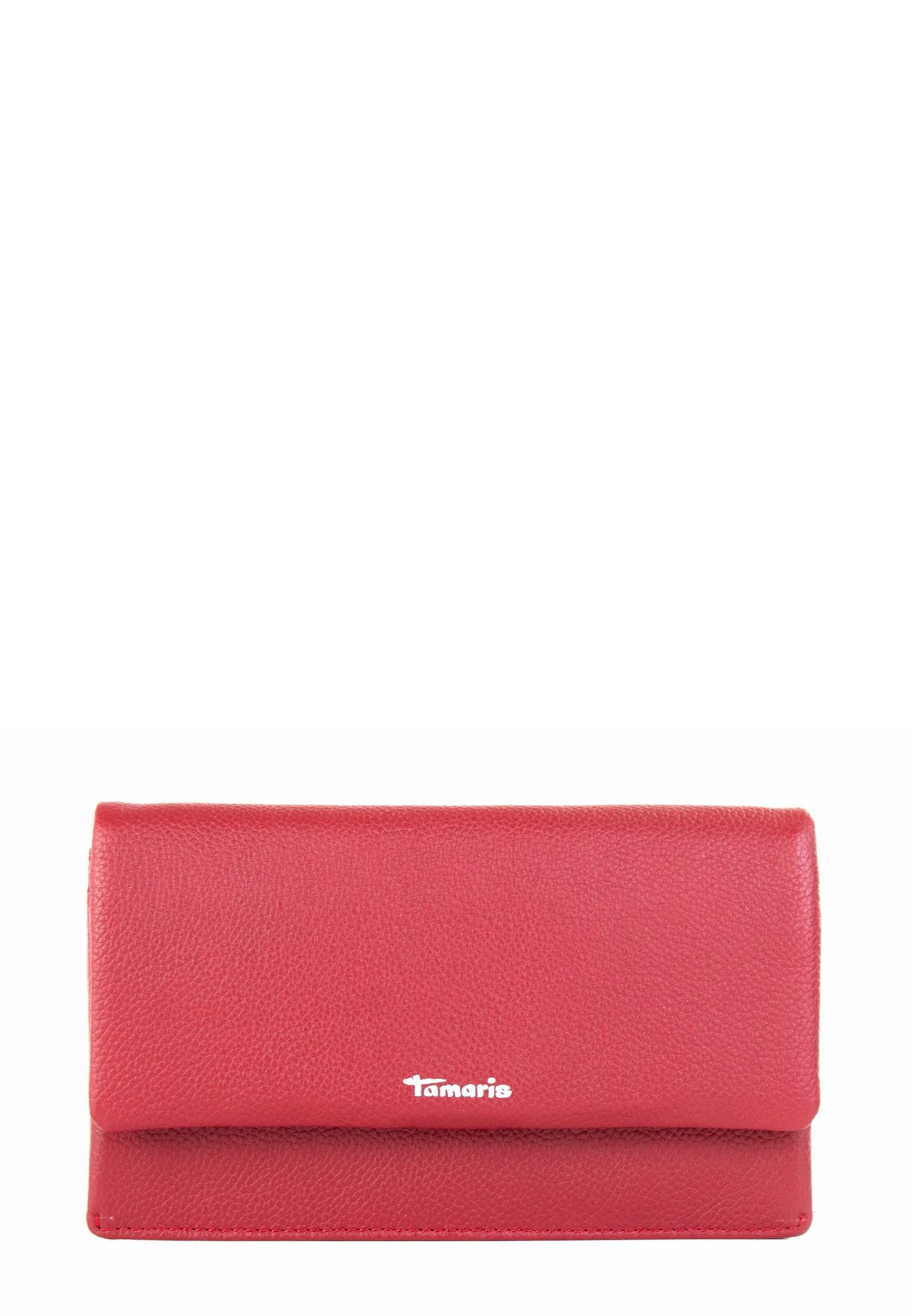 Tamaris Portemonnaie 'Amanda' in Rot: Vorderseite