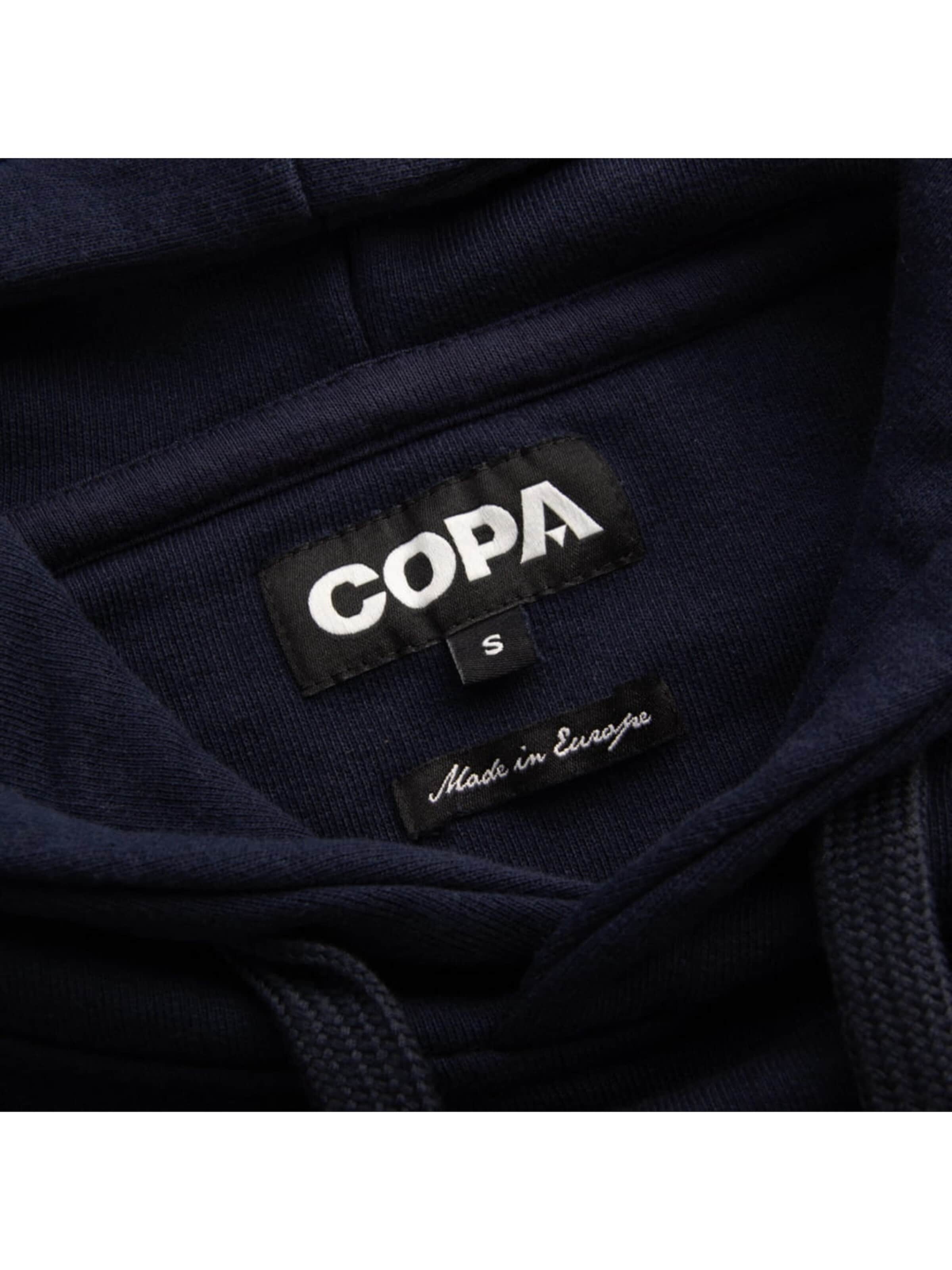COPA FOOTBALL Trui 'France Legends Geborduurde Hoodie' in Blauw