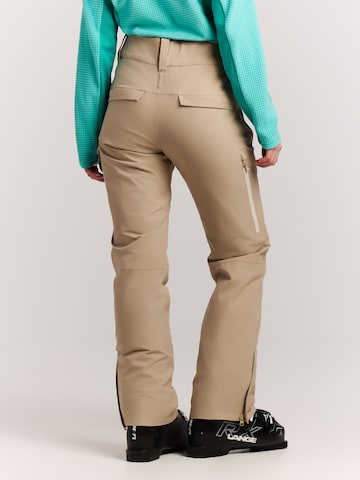PROTEST Regular Workout Pants 'PRTCARMACKOS' in Brown
