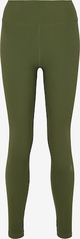 Skinny Pantalon de sport 'Elodie' OCEANSAPART en vert : devant