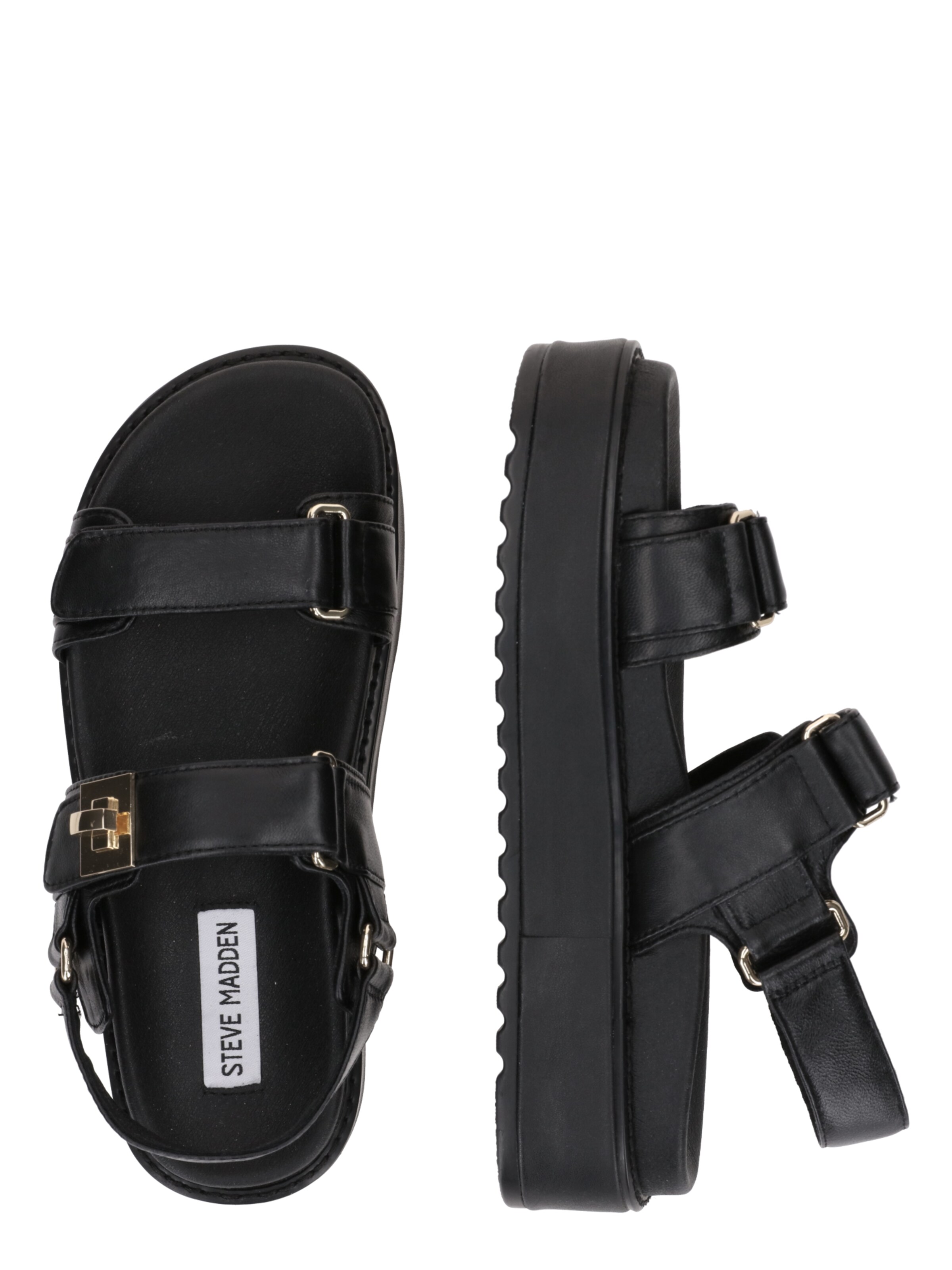 STEVE MADDEN Sandále 'Bigmona' - Čierna