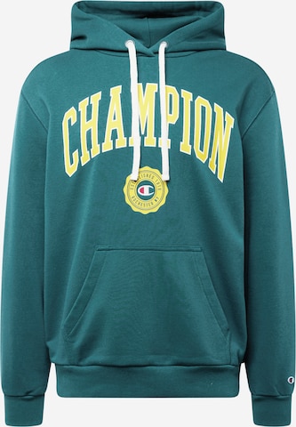 Champion Authentic Athletic Apparel Sweatshirt in Green: front