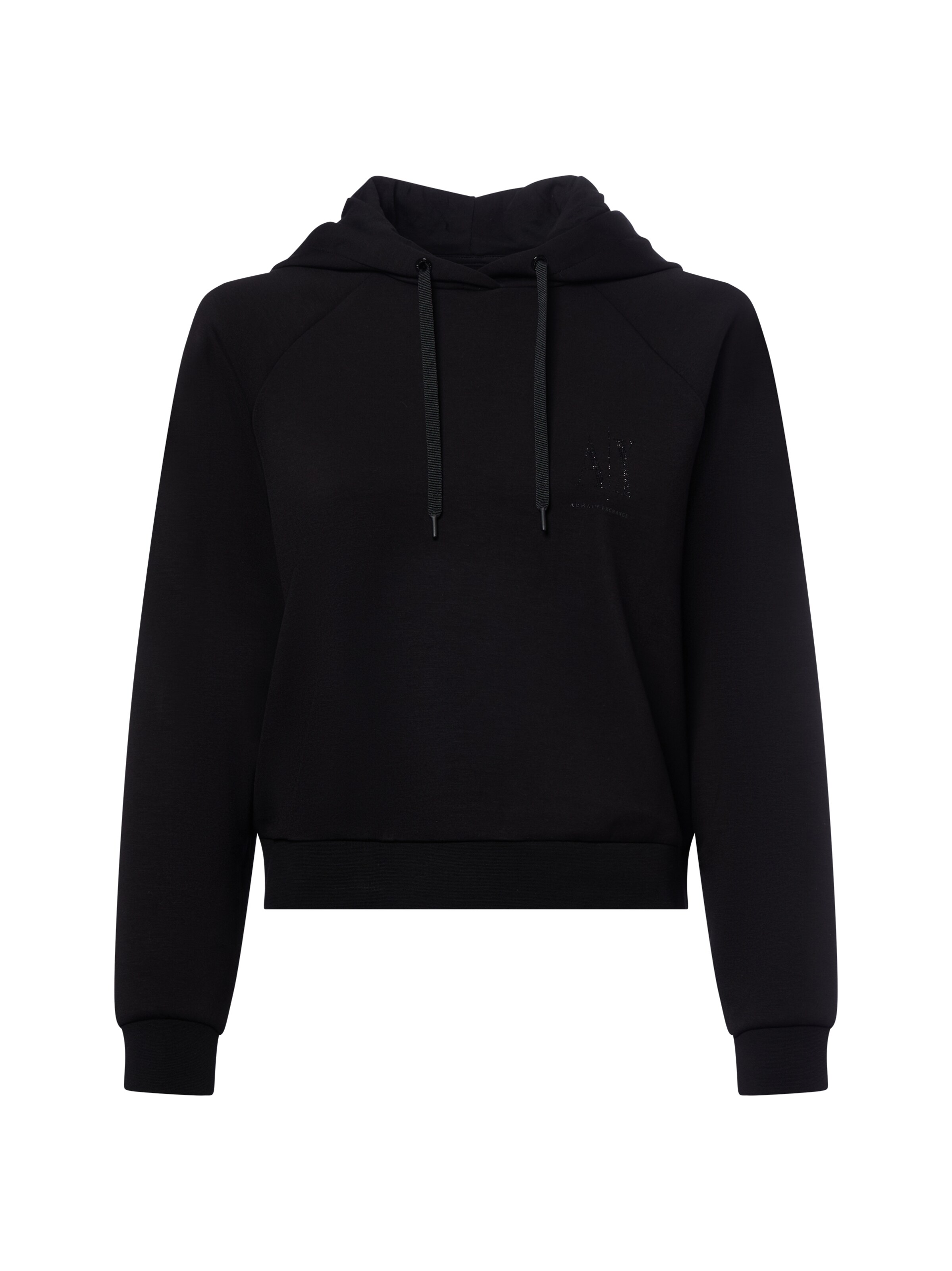 ARMANI EXCHANGE Sweatshirt in Black: front