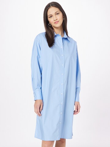 Gina Tricot Shirt Dress 'Leaf' in Blue: front