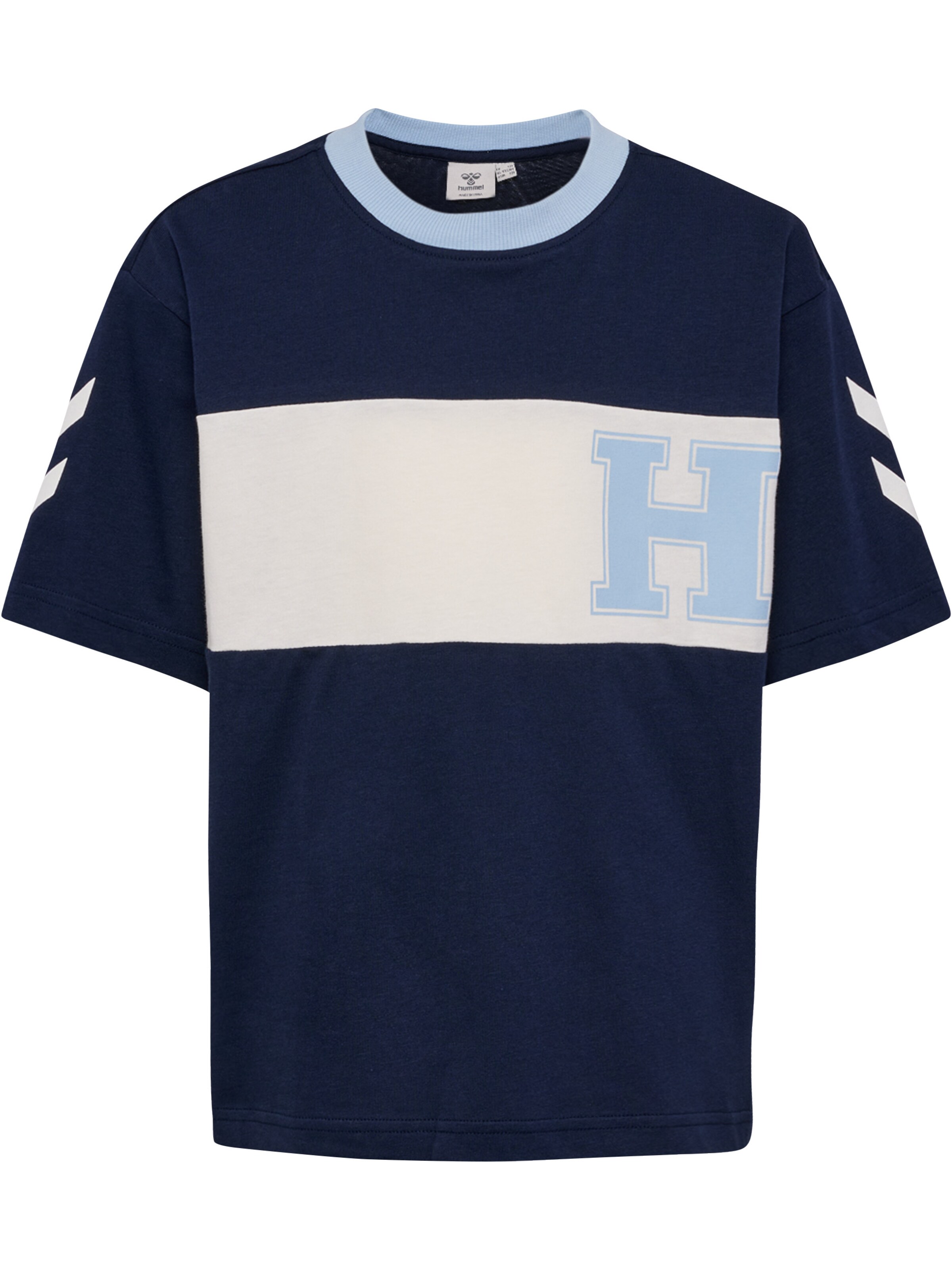 T-Shirt 'ROBIN' Hummel en bleu : devant