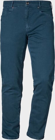 Schöffel Outdoor Pants in Blue: front