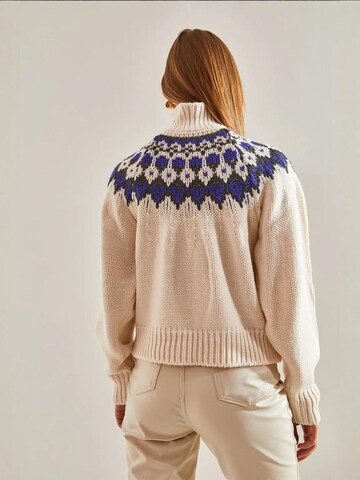 Bianco Lucci Pullover in Beige