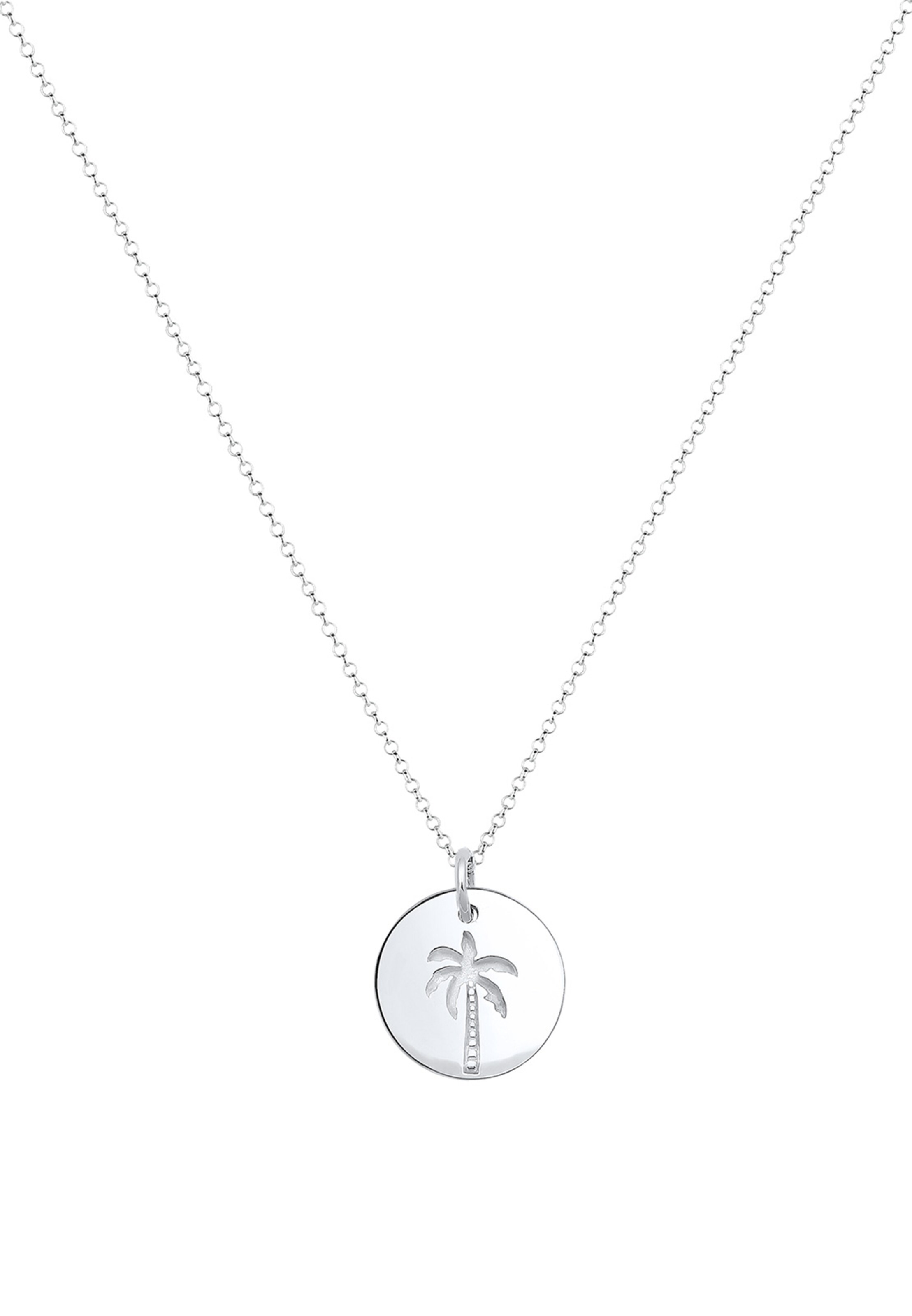 Chaîne 'Palme' ELLI en argent
