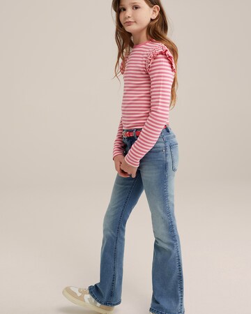 WE Fashion Shirt 'Meisjes' in Pink