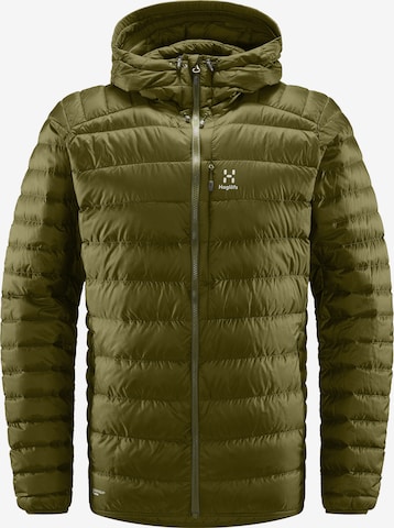 Haglöfs Outdoor jacket 'Roc Down' in Green: front