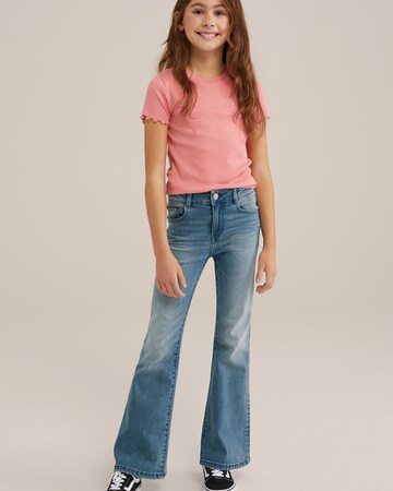 WE Fashion T-Shirt in Pink