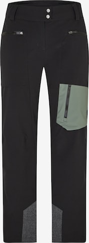 ZIENER Workout Pants 'THOLINE' in Black: front