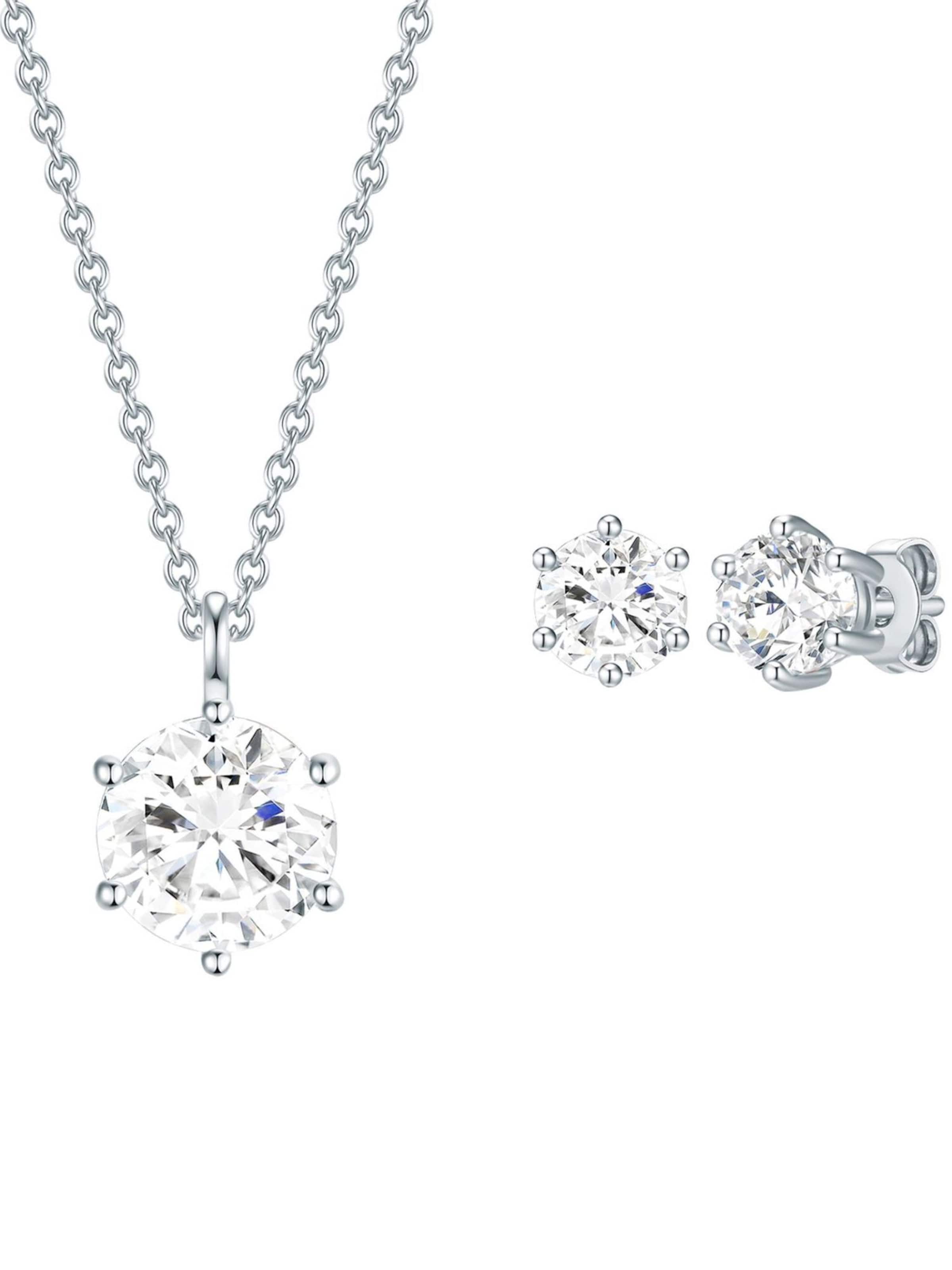 Parure de bijoux Rafaela Donata en argent : devant