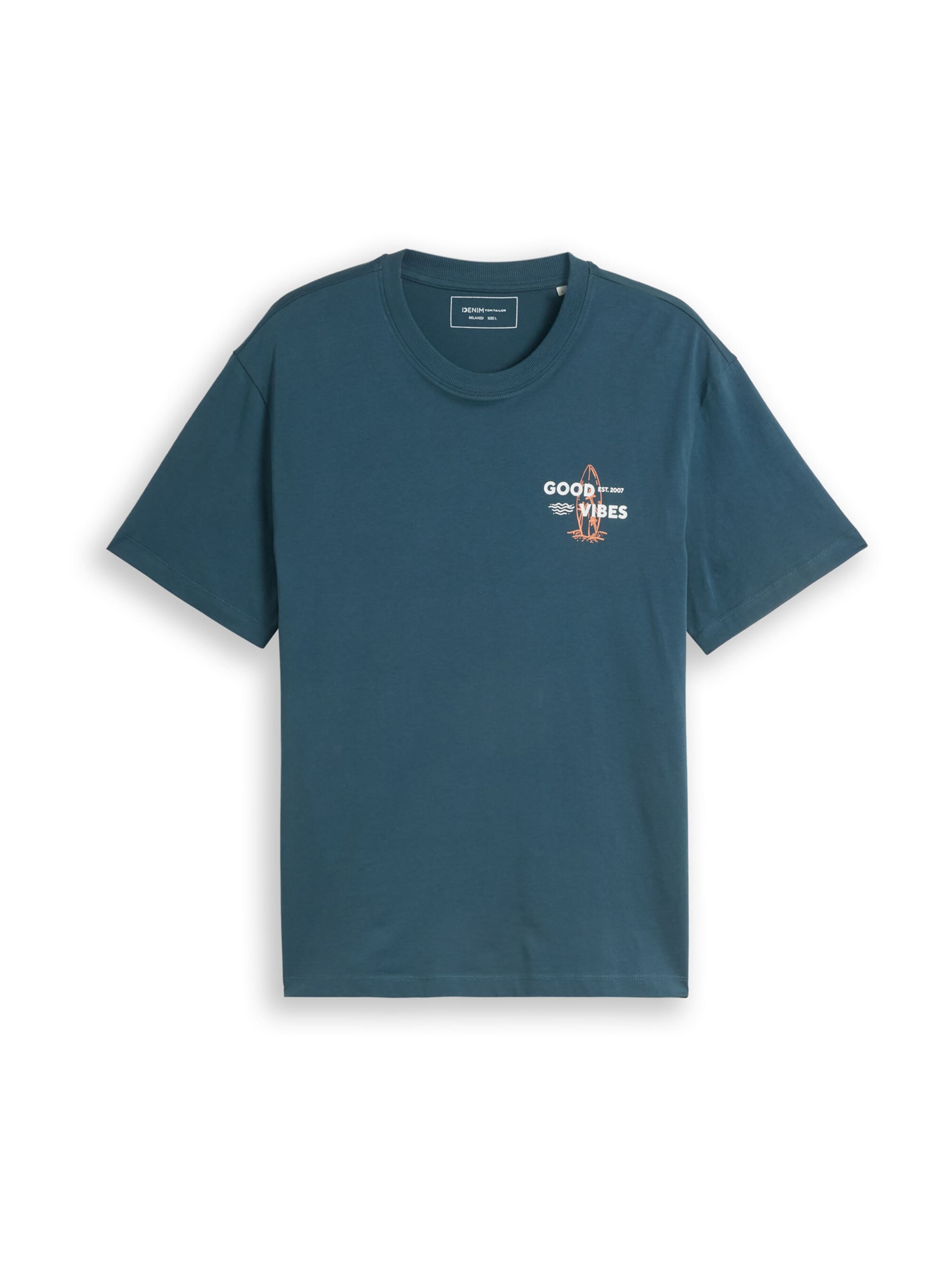 TOM TAILOR DENIM Shirt in Green: front
