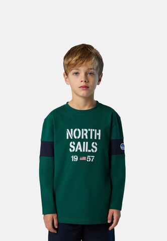 North Sails T-Shirt in Grün: Vorderseite