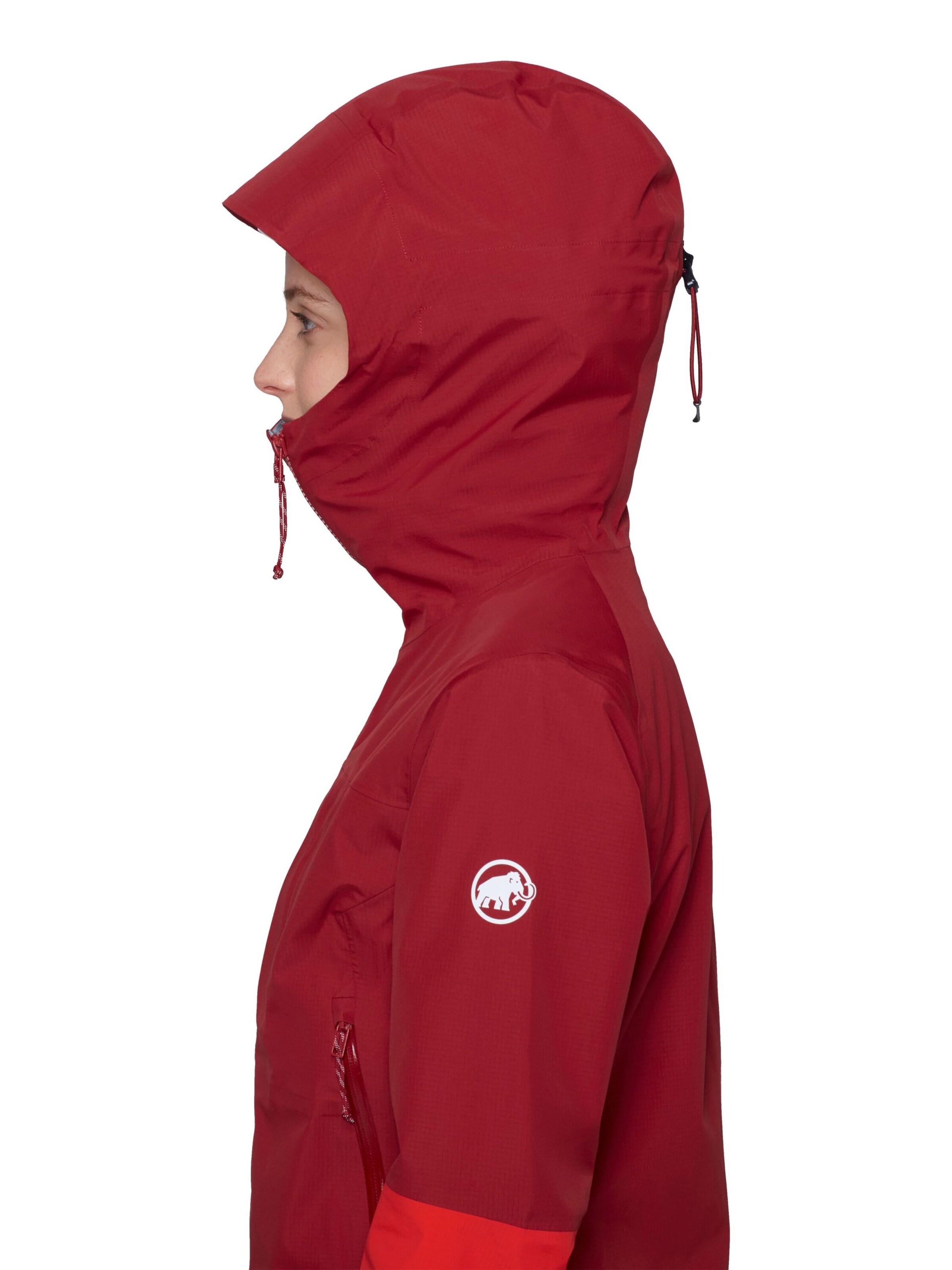 MAMMUT Outdoor Jacket in Red