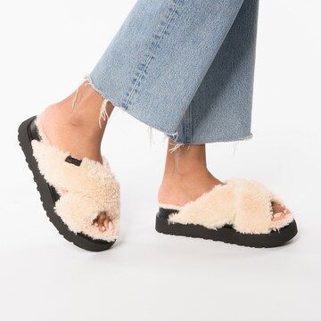 UGG Hausschuh 'Fuzz Sugar' in Beige