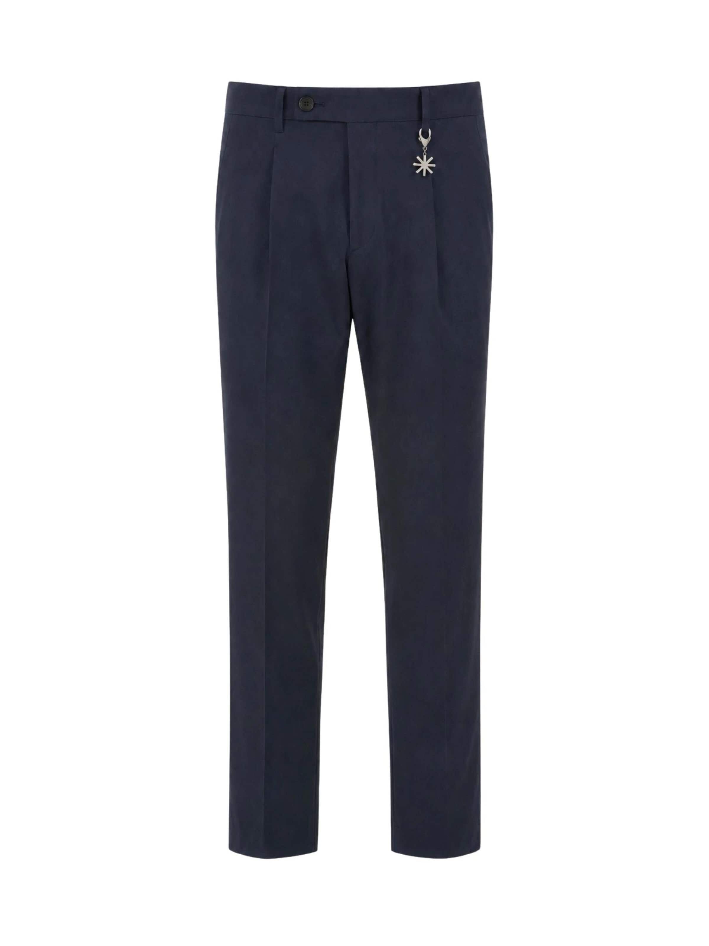 Manuel Ritz - Slimfit Pantalón en azul: frente
