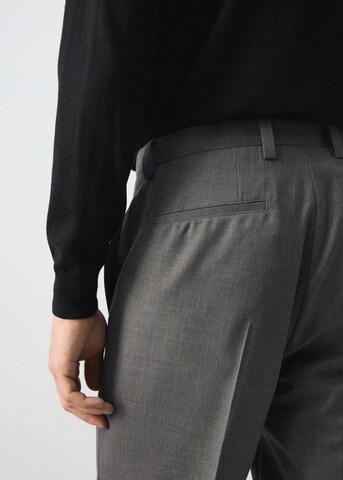 MANGO MAN Regular Pants 'Ricardo' in Grey