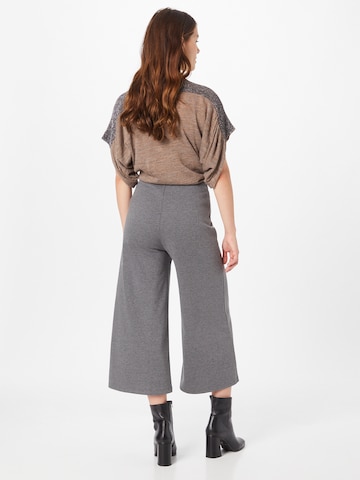 Sisley Wide leg Trousers in Grey