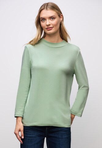 STREET ONE Shirt in Grün: Vorderseite