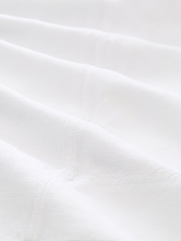 TOM TAILOR Wide leg Trousers with creases in White