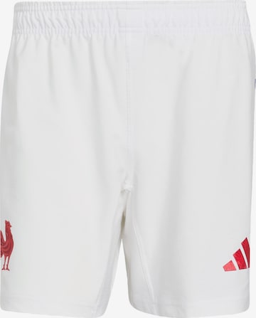 Regular Pantalon de sport 'Frankreich' ADIDAS PERFORMANCE en blanc : devant