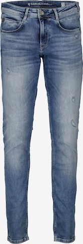 GARCIA Slimfit Jeans in Blauw: voorkant