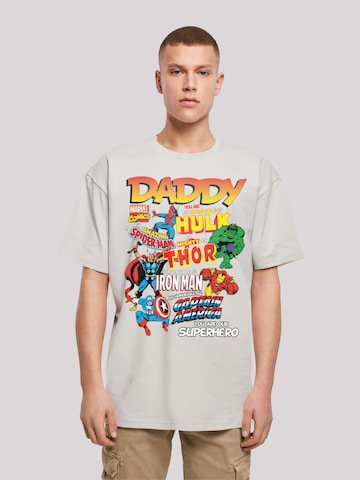 F4NT4STIC Shirt 'Marvel' in Grey: front