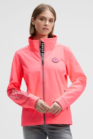Soccx Between-Season Jacket in Pink: front
