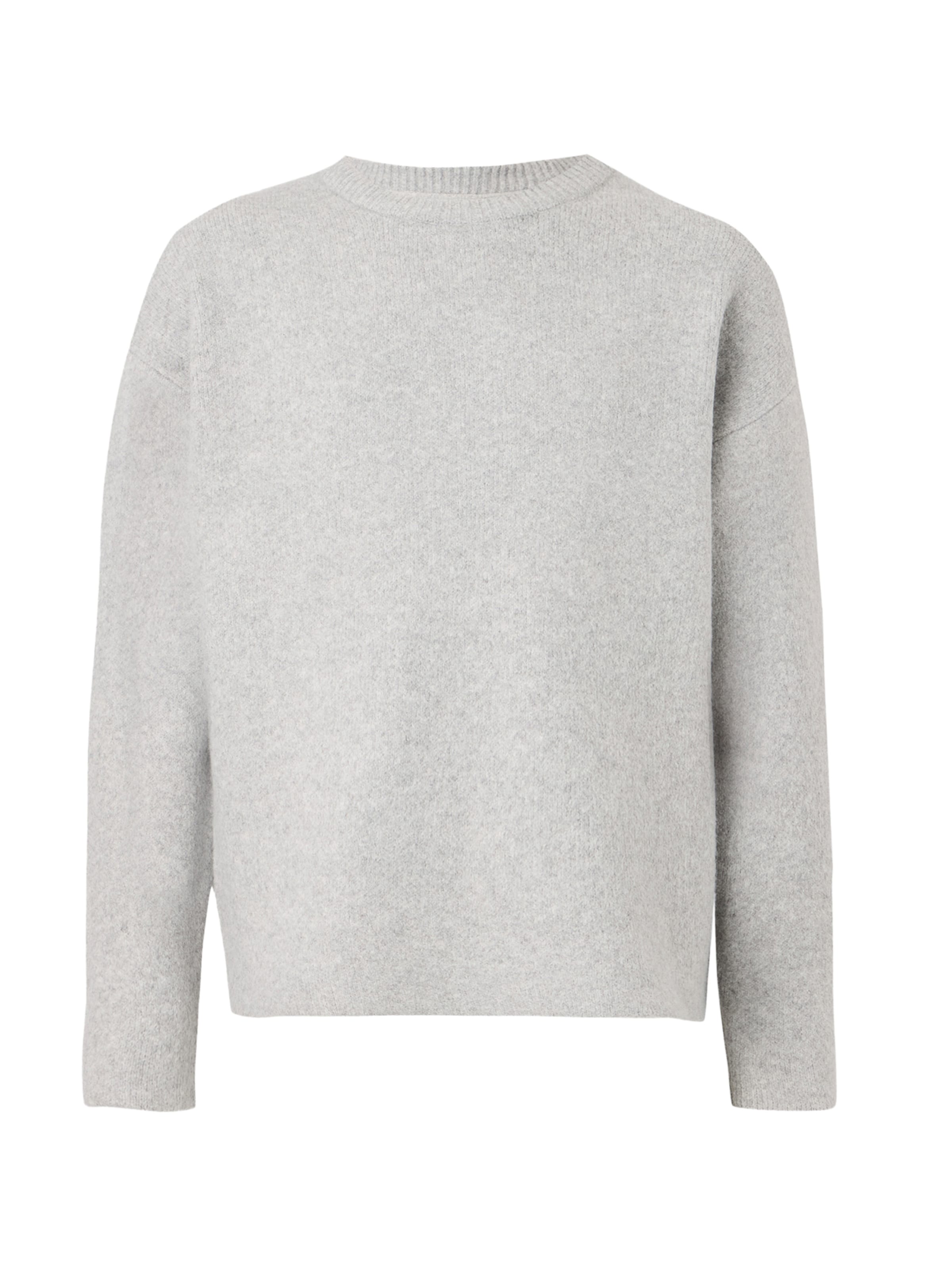 JACK & JONES Sweater 'JCOBLANKS' in Grey: front