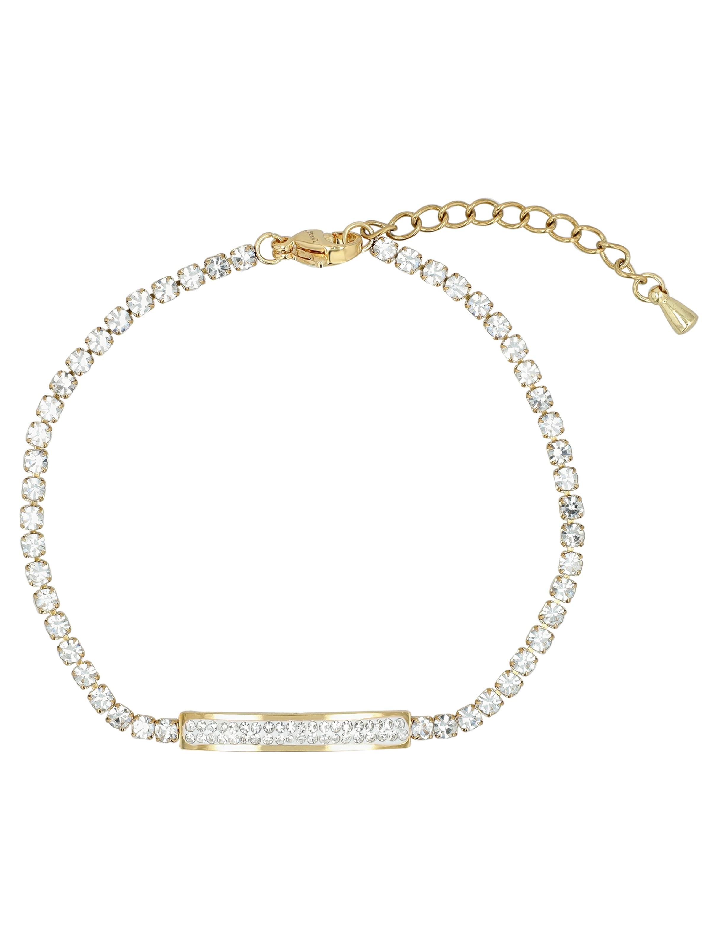 Akzent Bracelet 'Juna, goldfarbig, langlebig' in Gold: front
