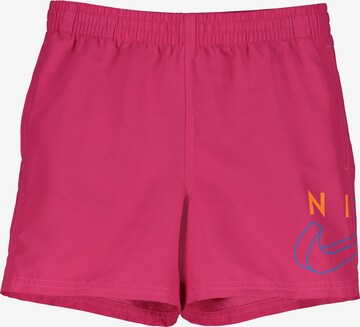 Nike Swim Badeshorts in Pink: predná strana