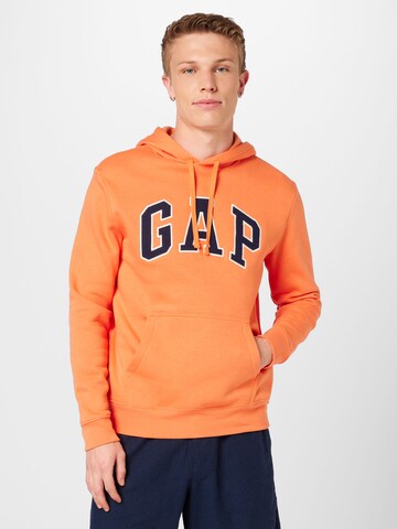 Sweat-shirt GAP en orange : devant
