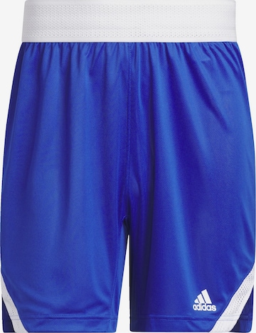 ADIDAS SPORTSWEAR Workout Pants 'Icon Squad' in Blue: front