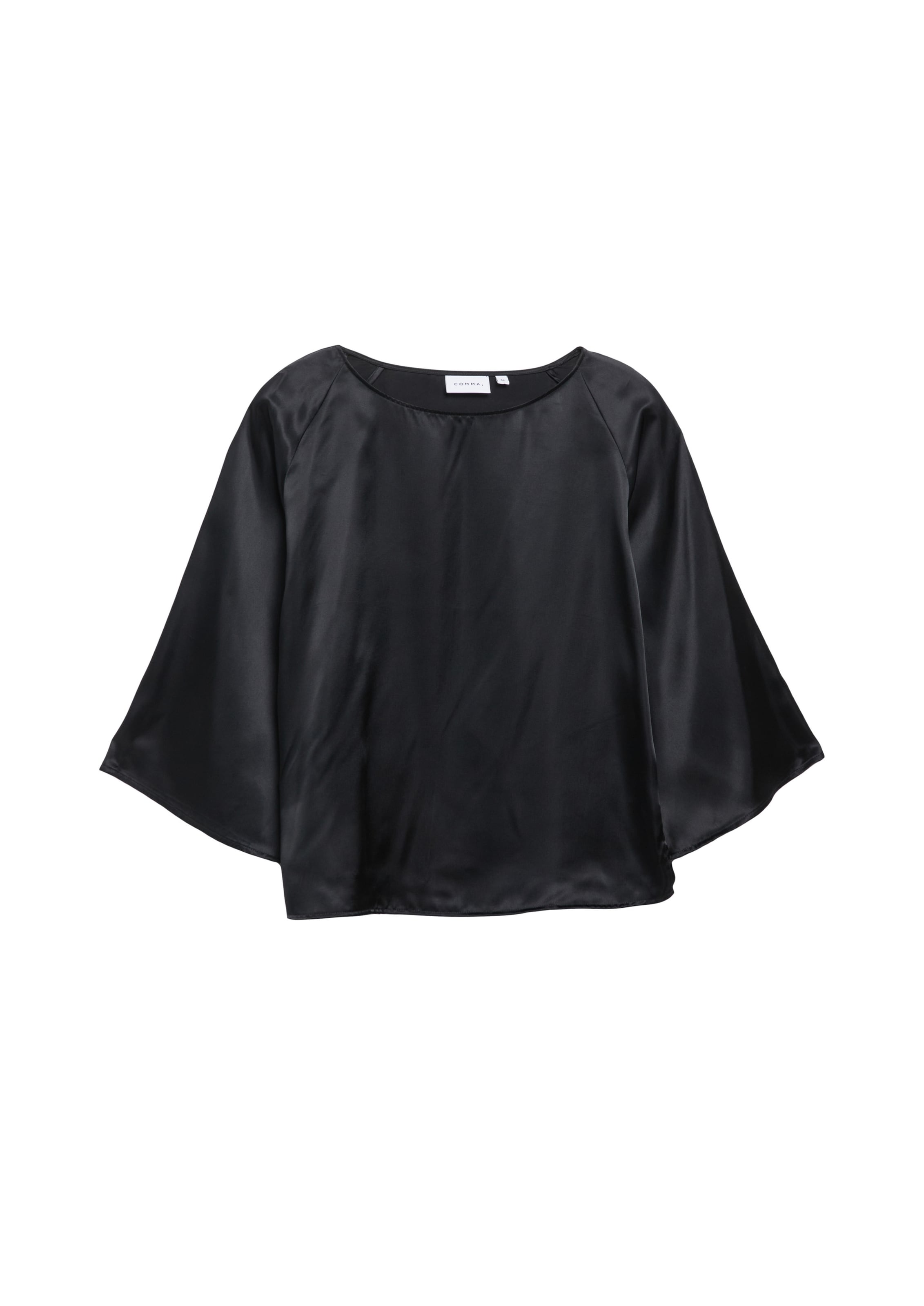 COMMA Blouse in Zwart: voorkant