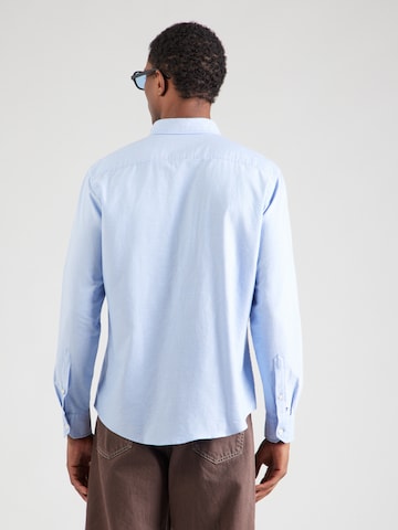 OLYMP - Ajuste regular Camisa de negocios en azul